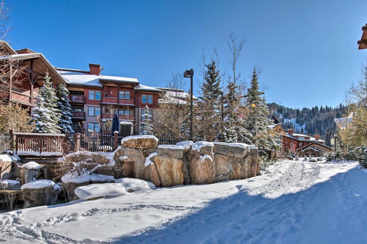 Solitude Mountain Slopeside Ski Condo With Hot Tub! Brighton Exterior foto
