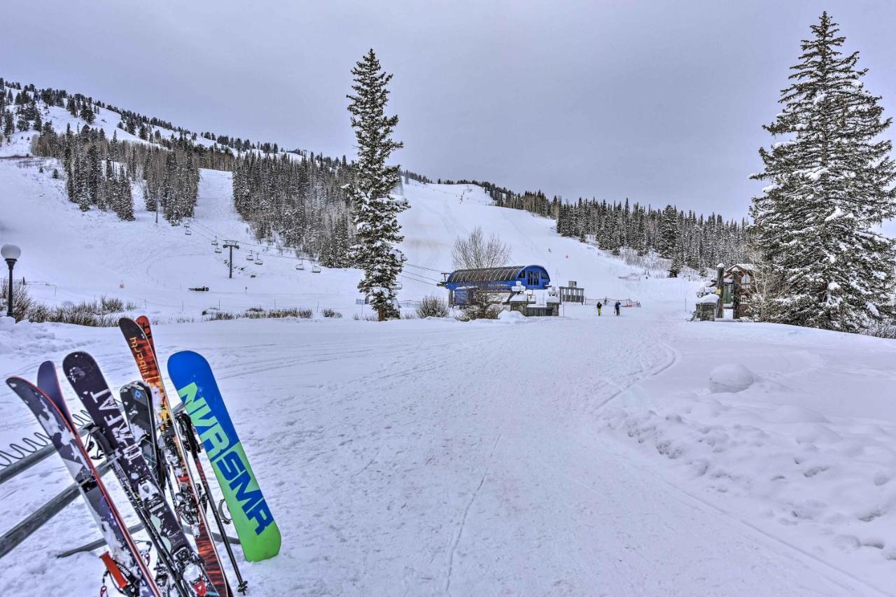Solitude Mountain Slopeside Ski Condo With Hot Tub! Brighton Exterior foto