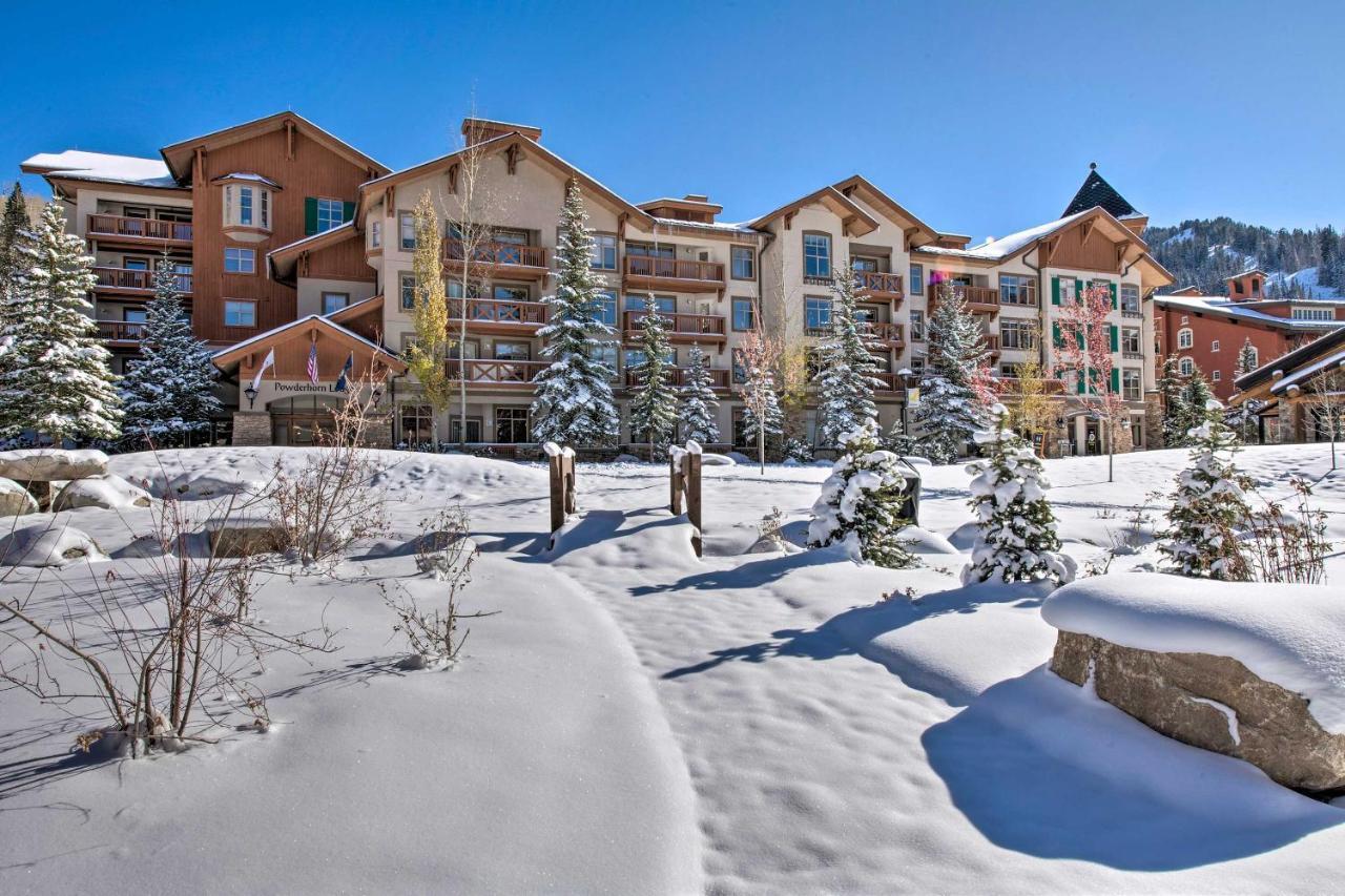 Solitude Mountain Slopeside Ski Condo With Hot Tub! Brighton Exterior foto